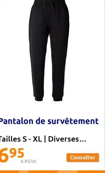 Action Pantalon de survetement offre