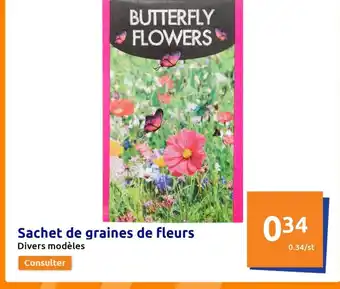 Action Sachet de Graines de Fleurs offre