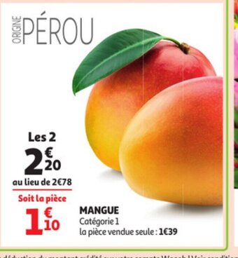 Auchan Mangue offre