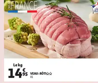 Auchan Veau Roti offre