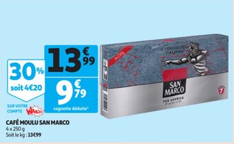 Auchan Café Moulu San Marco offre