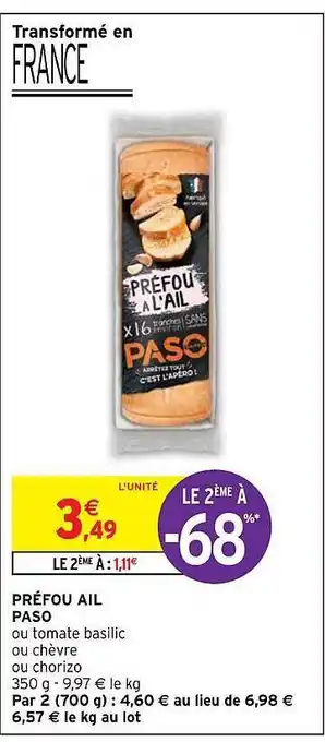 Préfou ail paso