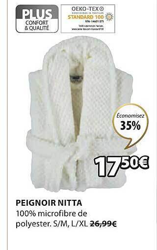 JYSK Peignoir nitta offre