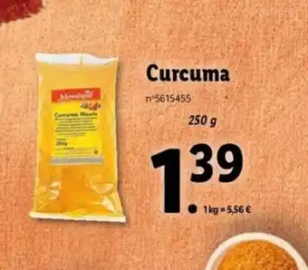 Lidl Curcuma offre