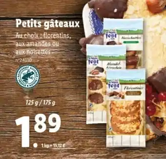 Petits gâteaux