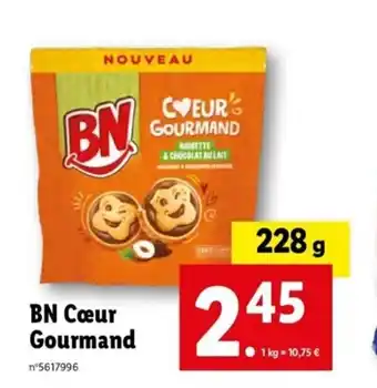 Lidl BN cœur gourmand offre