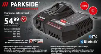 Lidl Chargeur de batterie smart offre