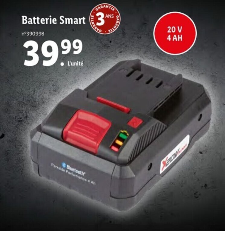 Promo Batterie smart chez Lidl