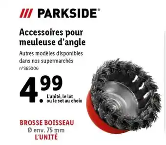 Lidl Accessoires pour meuleuse d'angle offre