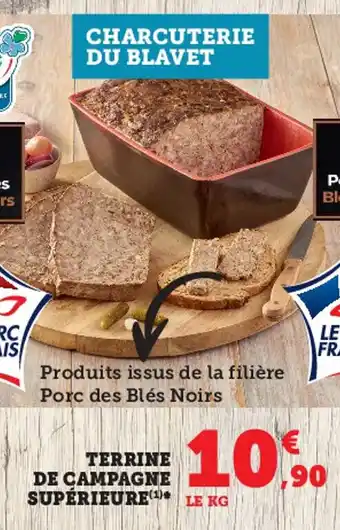 Super U Terrine de campagne supérieur offre