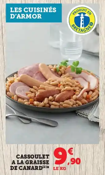 Super U Cassoulet a la graisse de canard offre