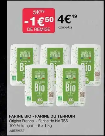 Costco Farine bio - farine du terroir offre
