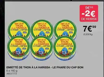 Costco Émietté de thon à la harissa - le phare du cap bon offre