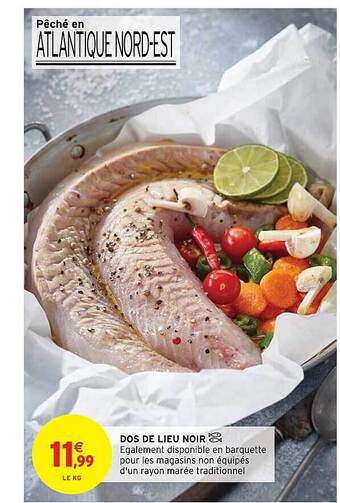 Intermarché Dos de lieu noir offre