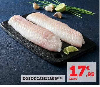 Hyper U Dos de Cabillaud offre