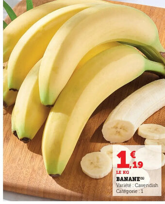 Hyper U Banane offre
