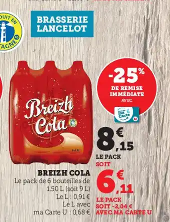 Super U Breizh Cola offre
