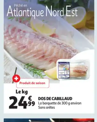 Auchan Dos de Cabillaud offre