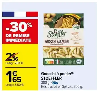 Gnocchi à poêler stoeffler