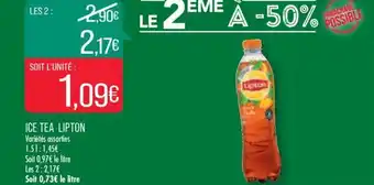 Match Ice Tea Lipton offre