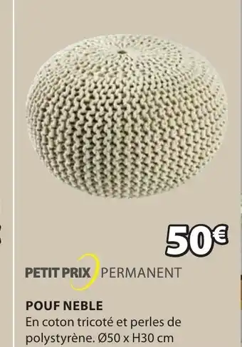 JYSK Pouf Neble offre