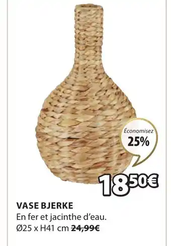 JYSK Vase Bjerke offre