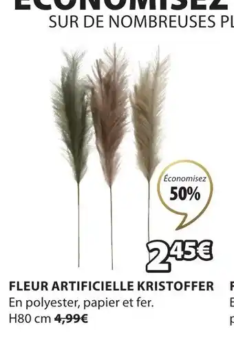 JYSK Fleur Artificielle Kristoffer offre