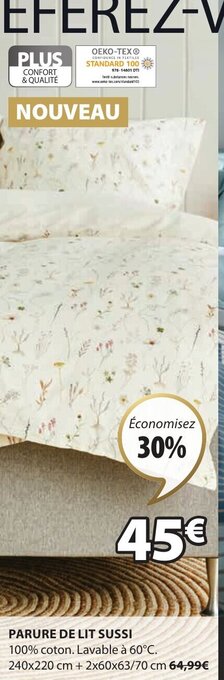 JYSK Parure De Lit Sussi offre