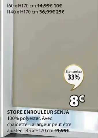JYSK Store Enrouleur Senja offre
