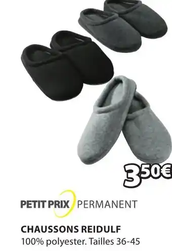 Chaussons Reidulf
