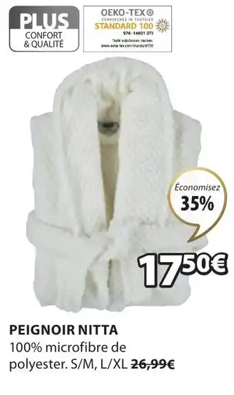 JYSK Peignoir Nitta offre
