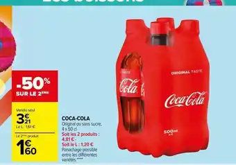 Carrefour Market Coca-cola offre