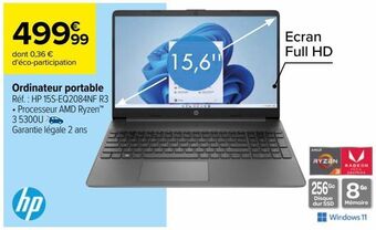 Carrefour Ordinateur portable offre