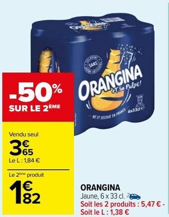 Carrefour Market Orangina offre