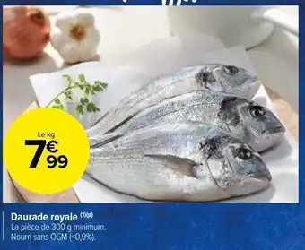 Carrefour Market Daurade royale offre
