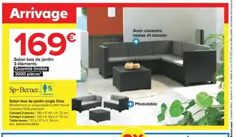 Castorama Salon Bas De Jardin Angle Diva offre