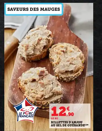 Super U Rilletes D'Anjou Au Sel De Guerande offre