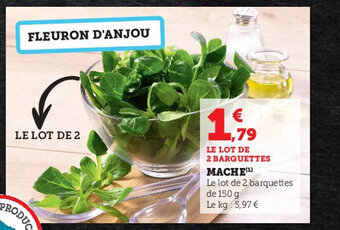 Super U Mache offre