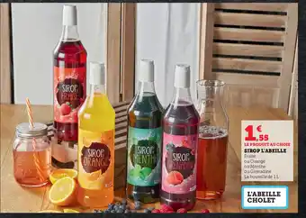 Super U Sirop L'Abeille offre