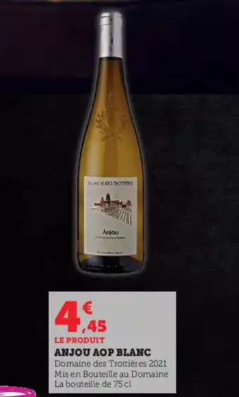 Super U Anjou Aop Blanc offre