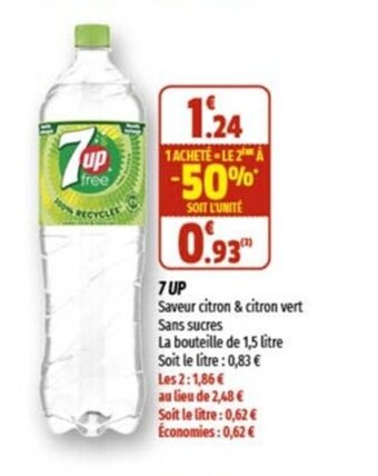 Coccinelle Supermarché 7 UP offre