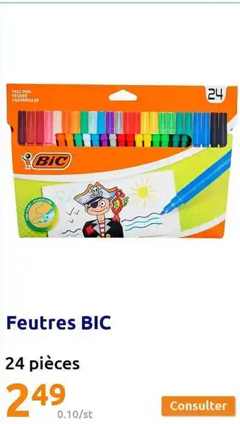 Action Feutres bic offre