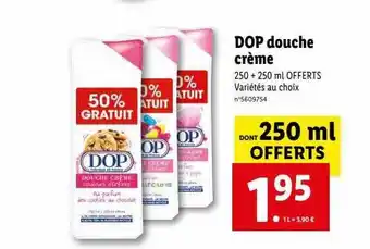 Lidl Dop douche crème offre