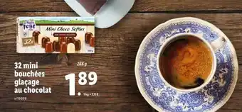 Lidl 32 mini bouchées glaçage au chocolat alpen fest style offre