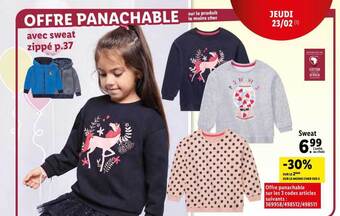 Lidl Sweat offre