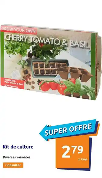 Action Kit de culture offre