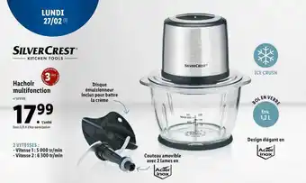 Lidl Hachoir multifonction silvercrest offre