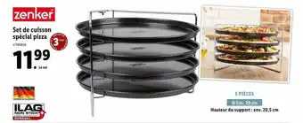 Lidl Set de cuisson spécial pizza zenker offre