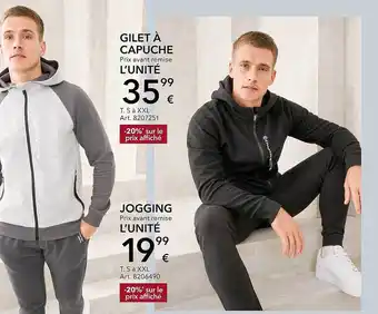 Takko Gilet à capuche, jogging offre