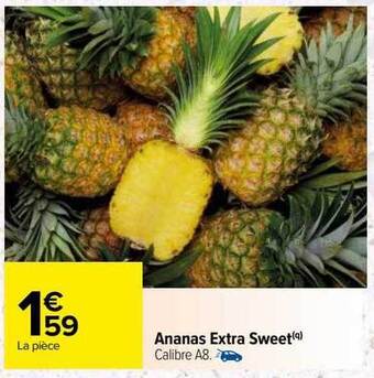 Carrefour Ananas extra sweet offre